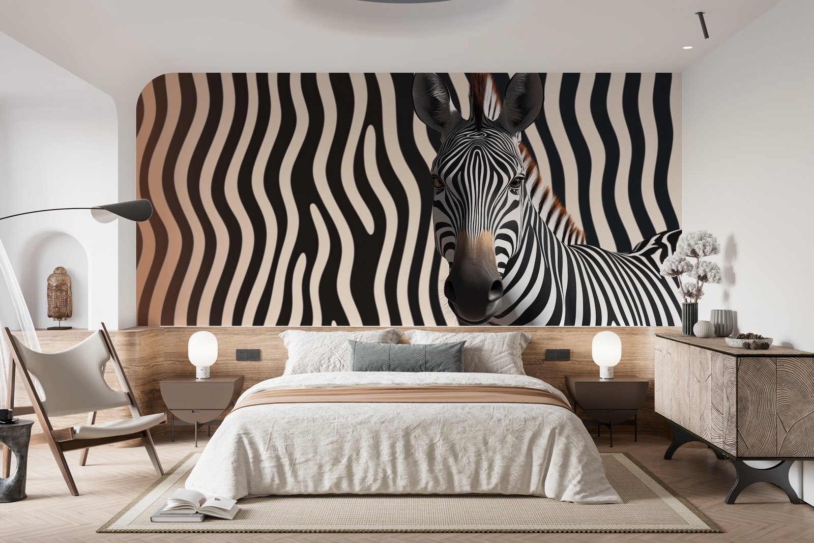 Papier peint 964 - mockup salon