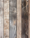 Wood Wallpaper - Aged Grey Planks