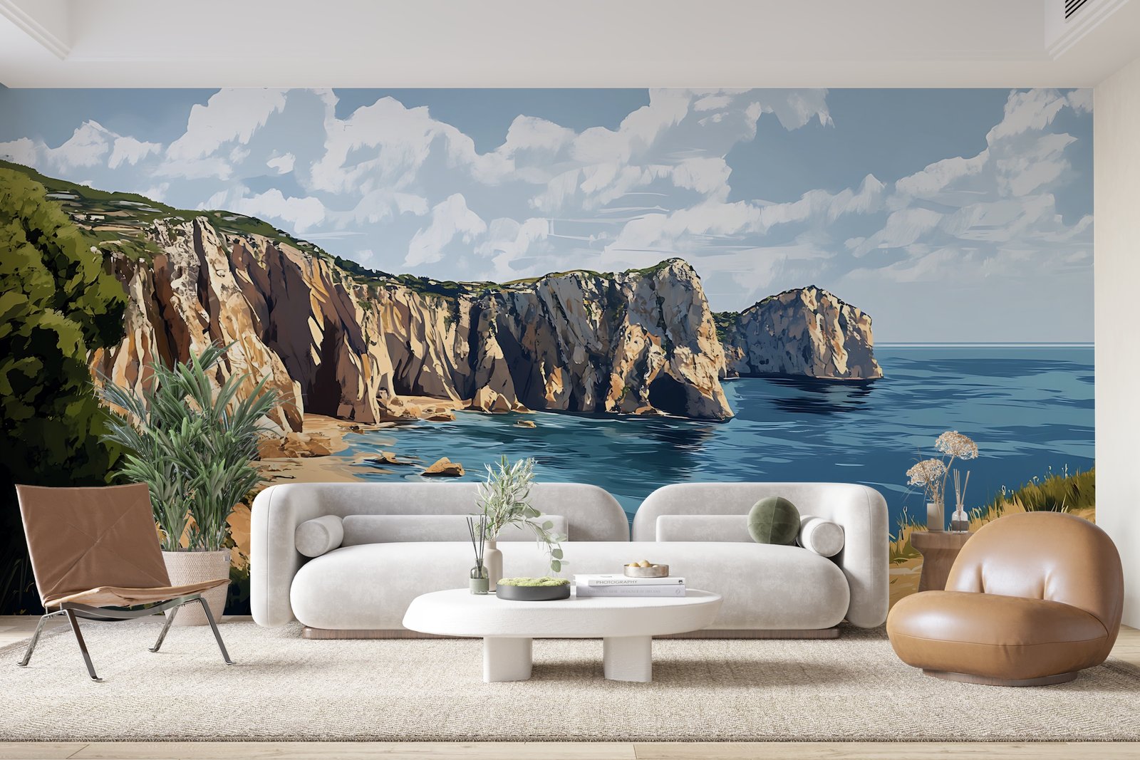 Papier peint 967 - mockup chambre
