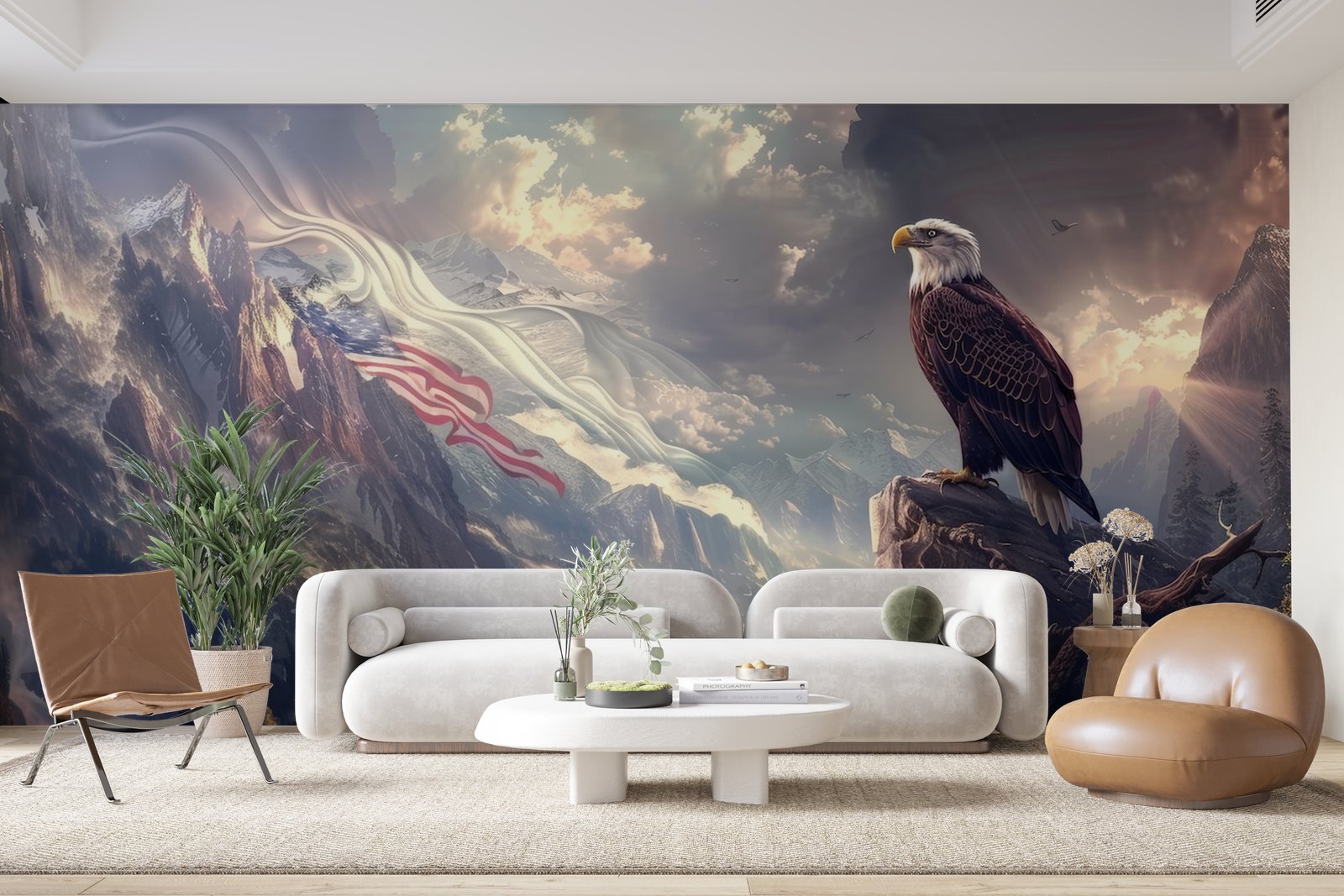 Papier peint 970 - mockup chambre