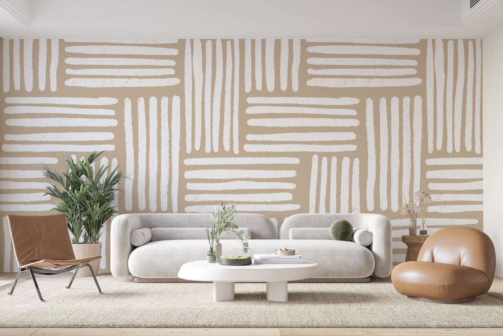 Papier peint 973 - mockup chambre