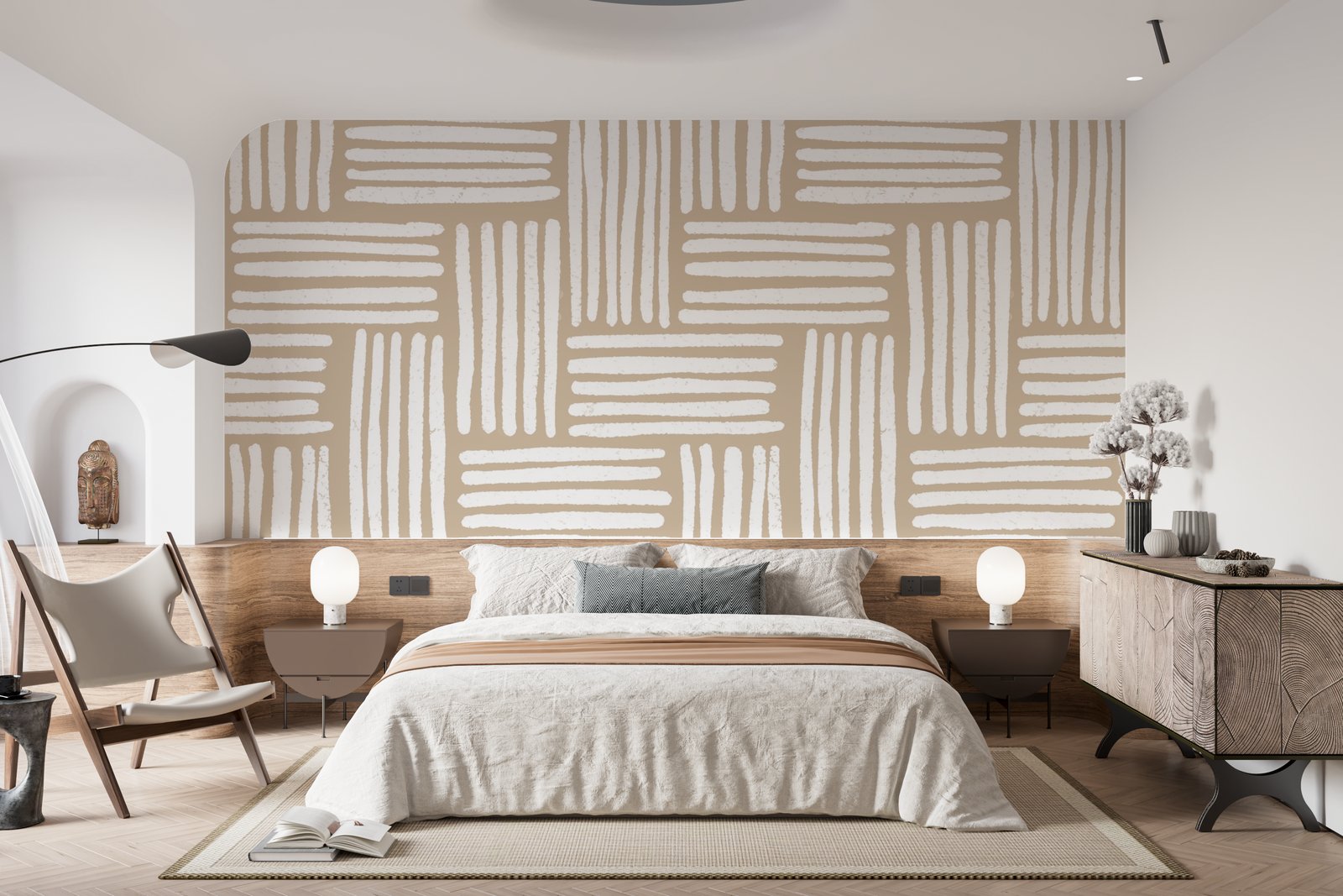 Papier peint 973 - mockup salon