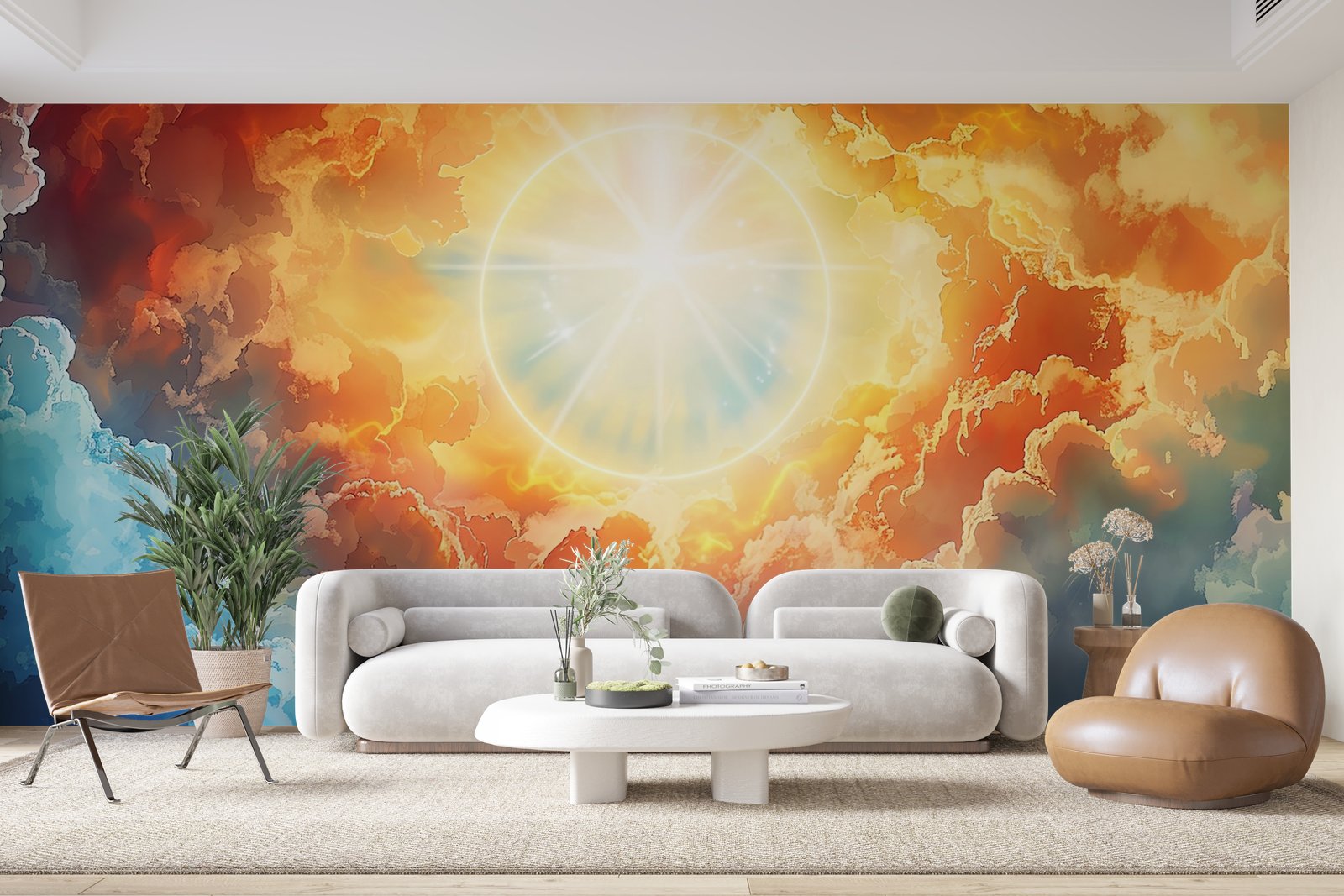 Papier peint 975 - mockup chambre