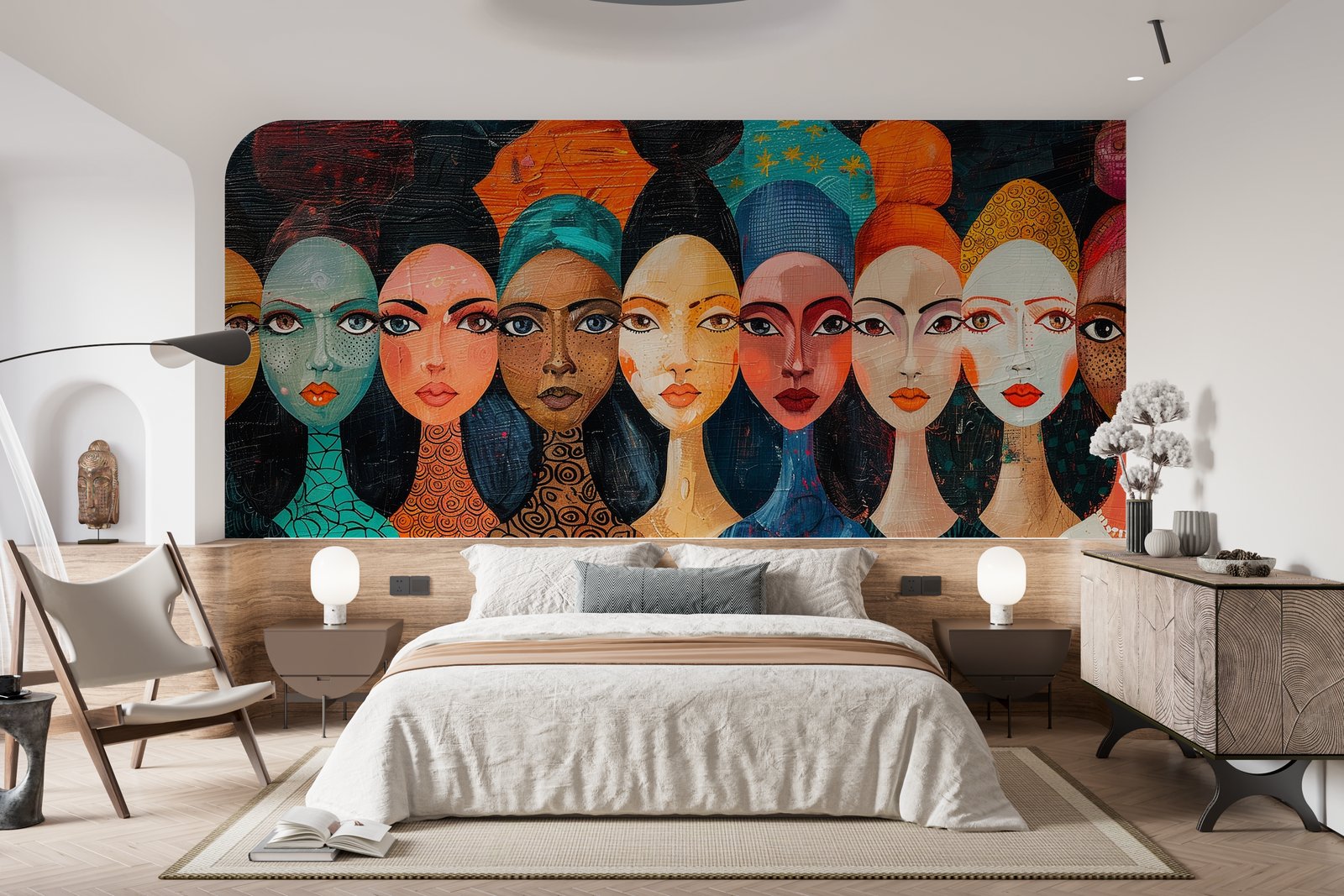 Papier peint 977 - mockup salon