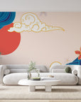 Papier peint 98 - mockup chambre