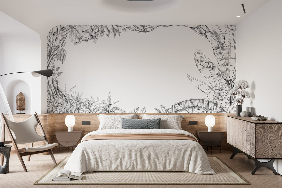 Papier peint 980 - mockup salon