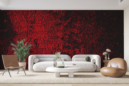 Papier Peint Abstrait - Texture Rouge Sombre