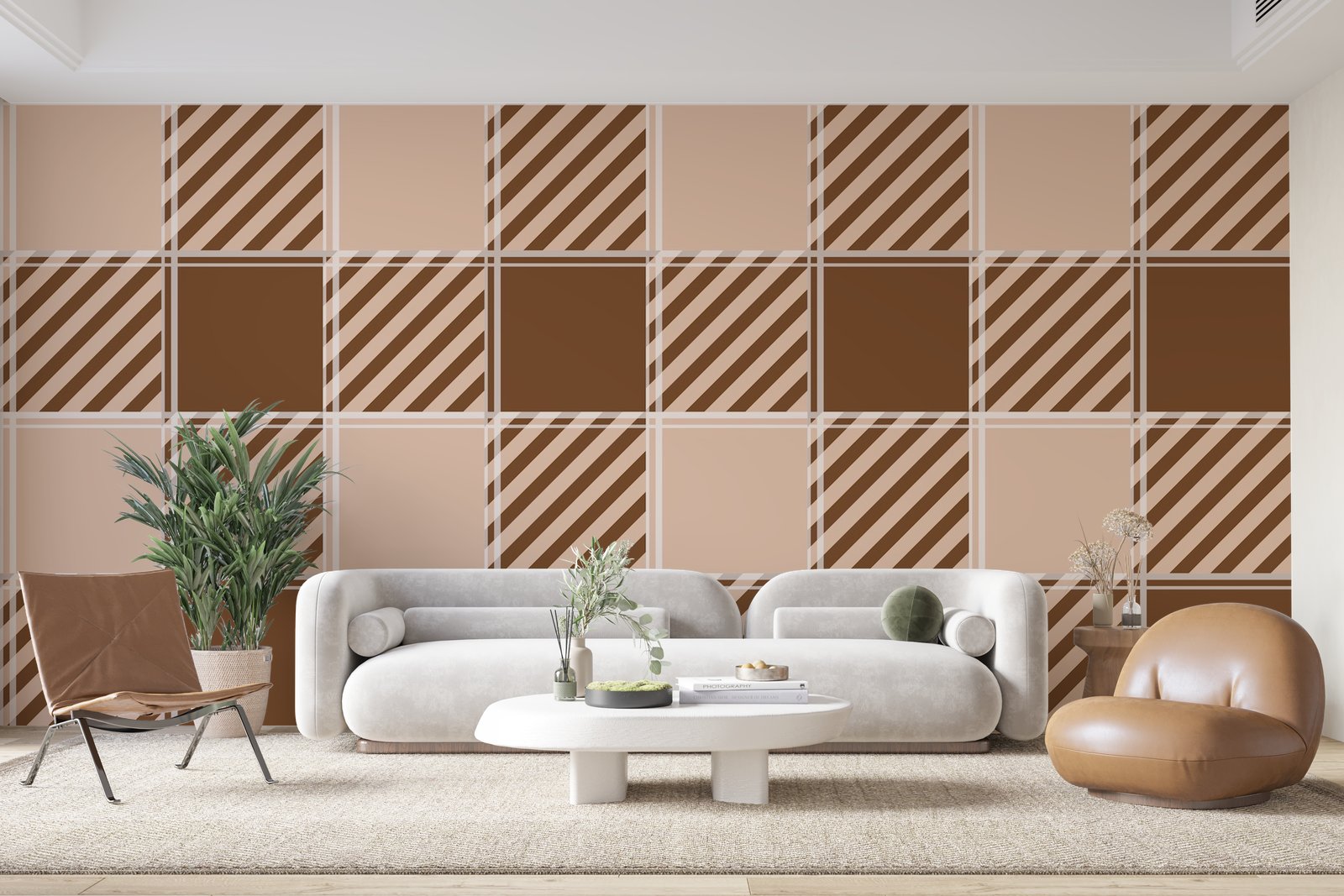 Papier peint 99 - mockup chambre