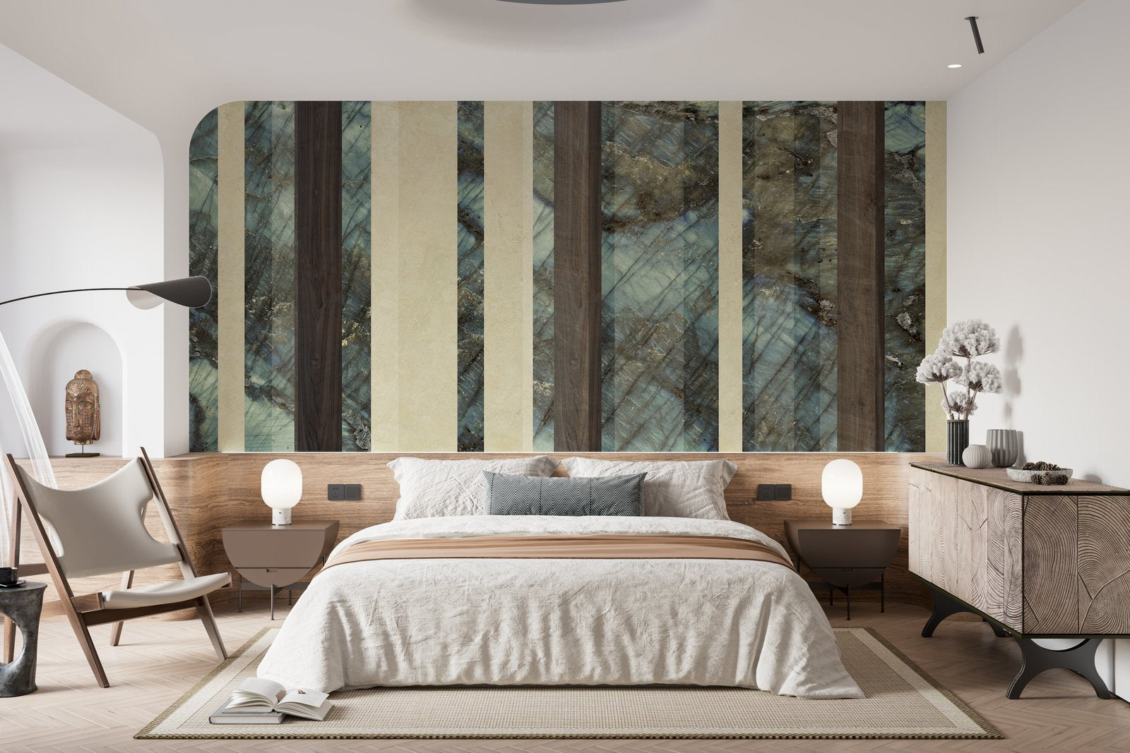Papier peint 992 - mockup salon