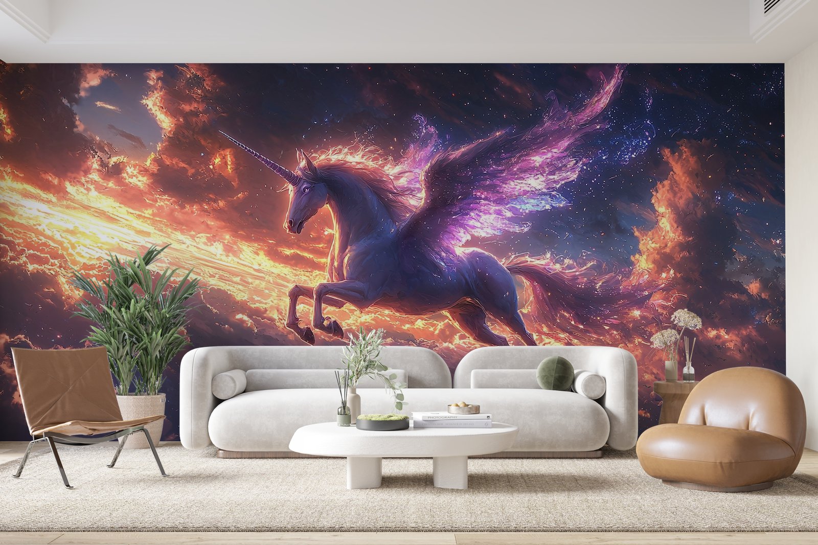 Papier peint 995 - mockup chambre