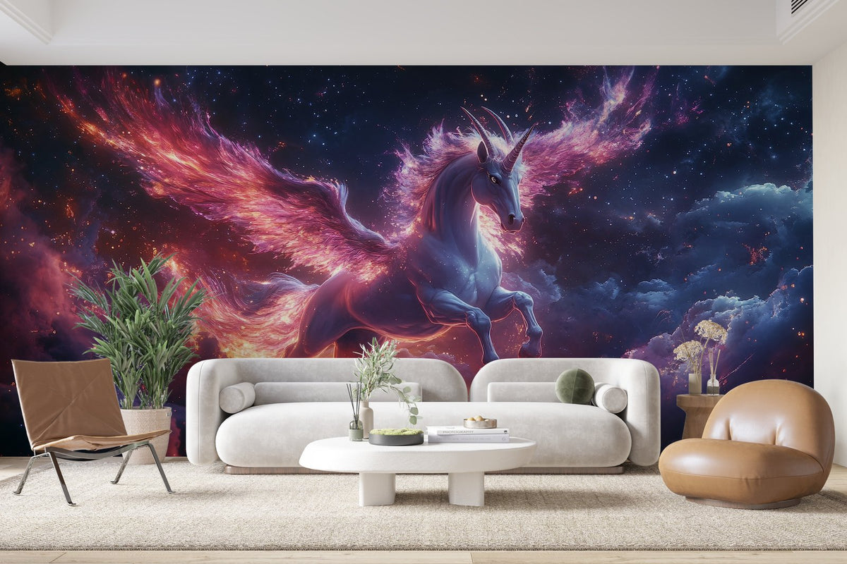 Papier peint 996 - mockup chambre