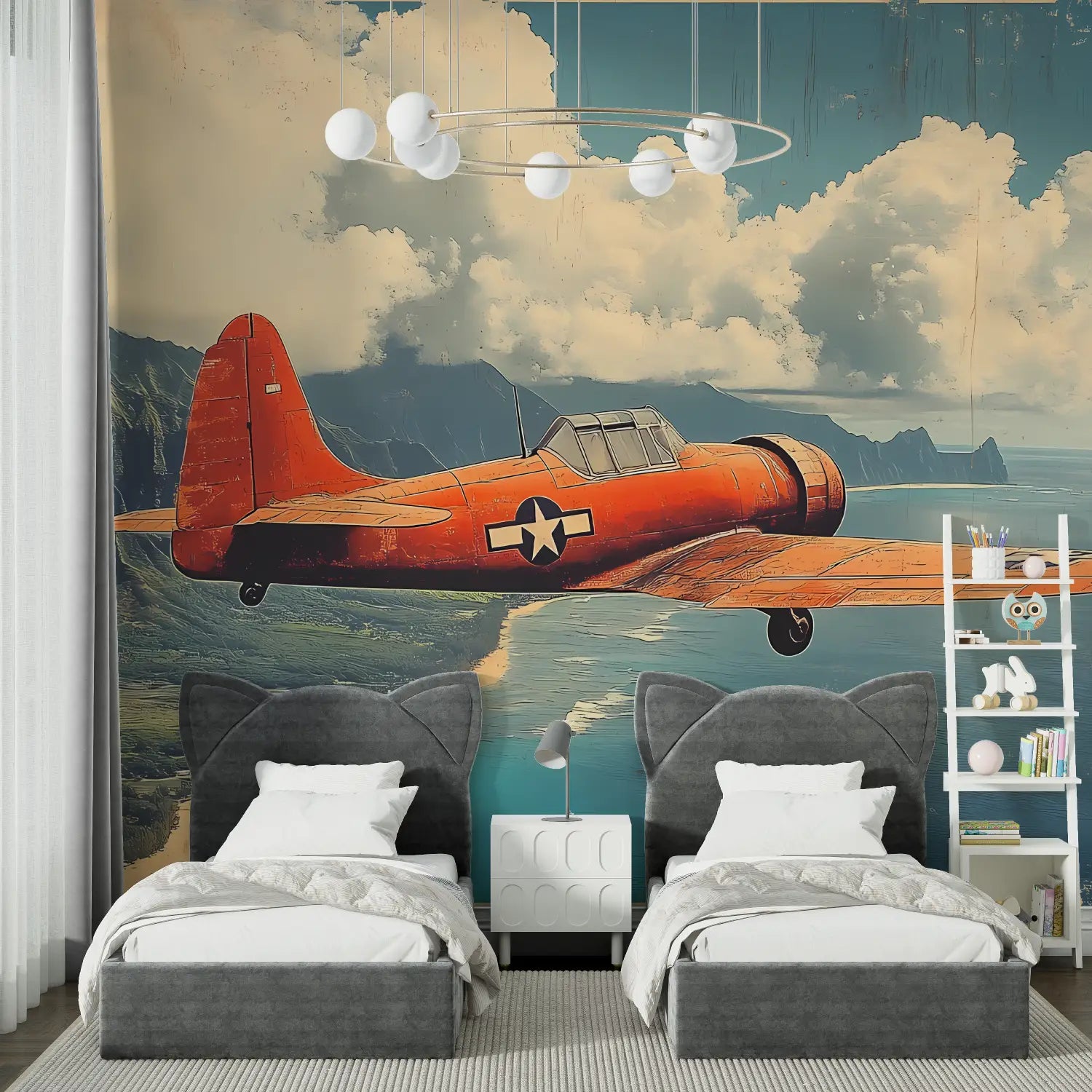 Vintage Wallpaper - Warplane