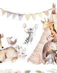 Papier Peint Enfant – Campement des Animaux