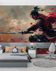 Japanese Wallpaper - Scarlet Warrior