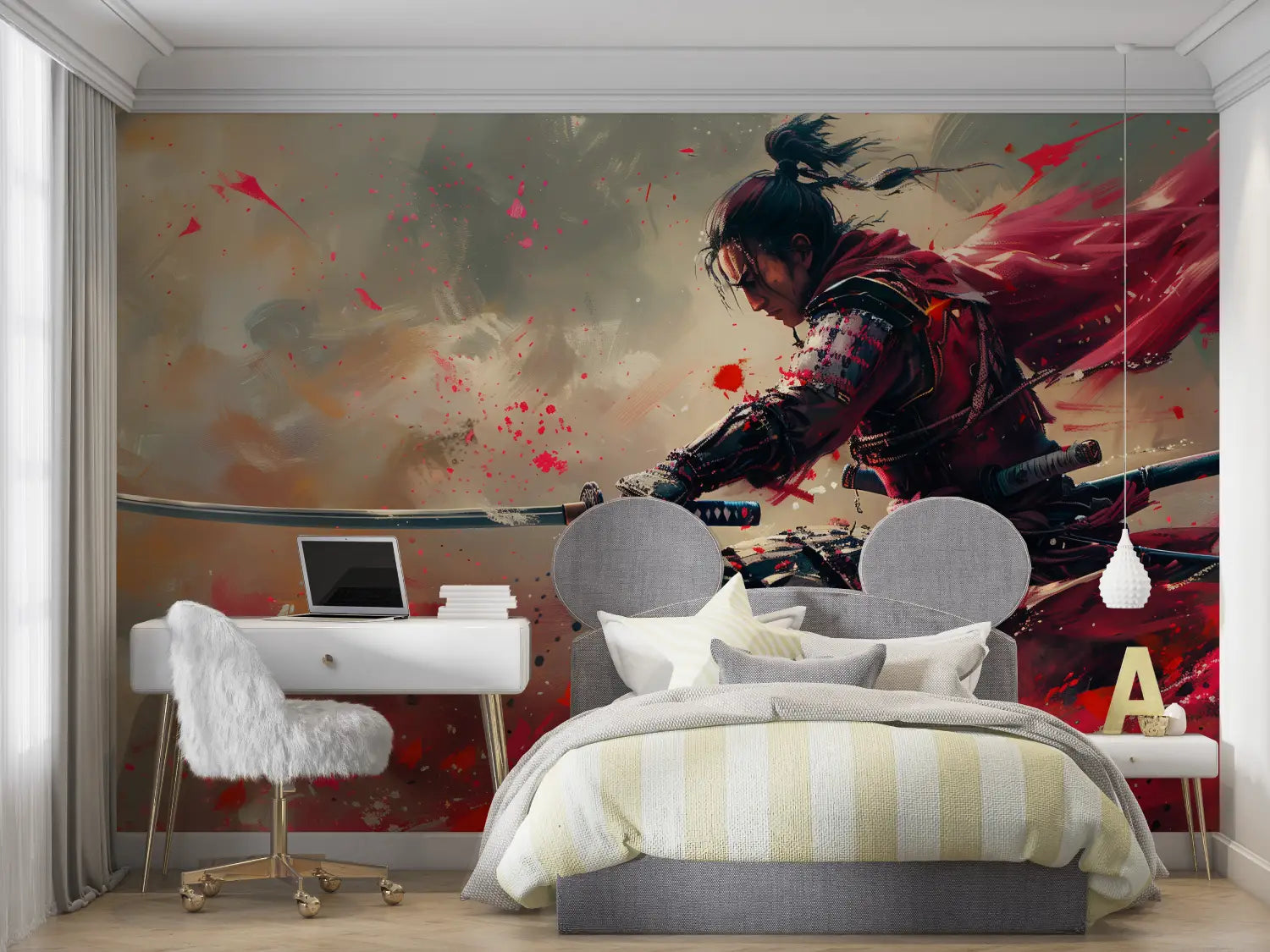 Japanese Wallpaper - Scarlet Warrior