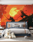Japanese Wallpaper - Battle at Sunset