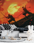 Japanese Wallpaper - Battle at Sunset