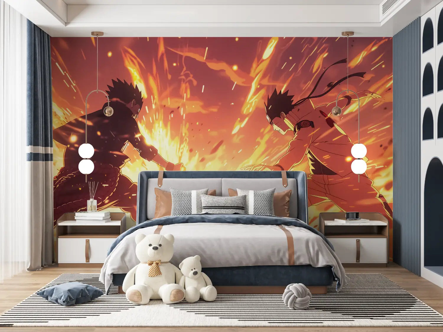 Fantasy Wallpaper - Fiery Battle