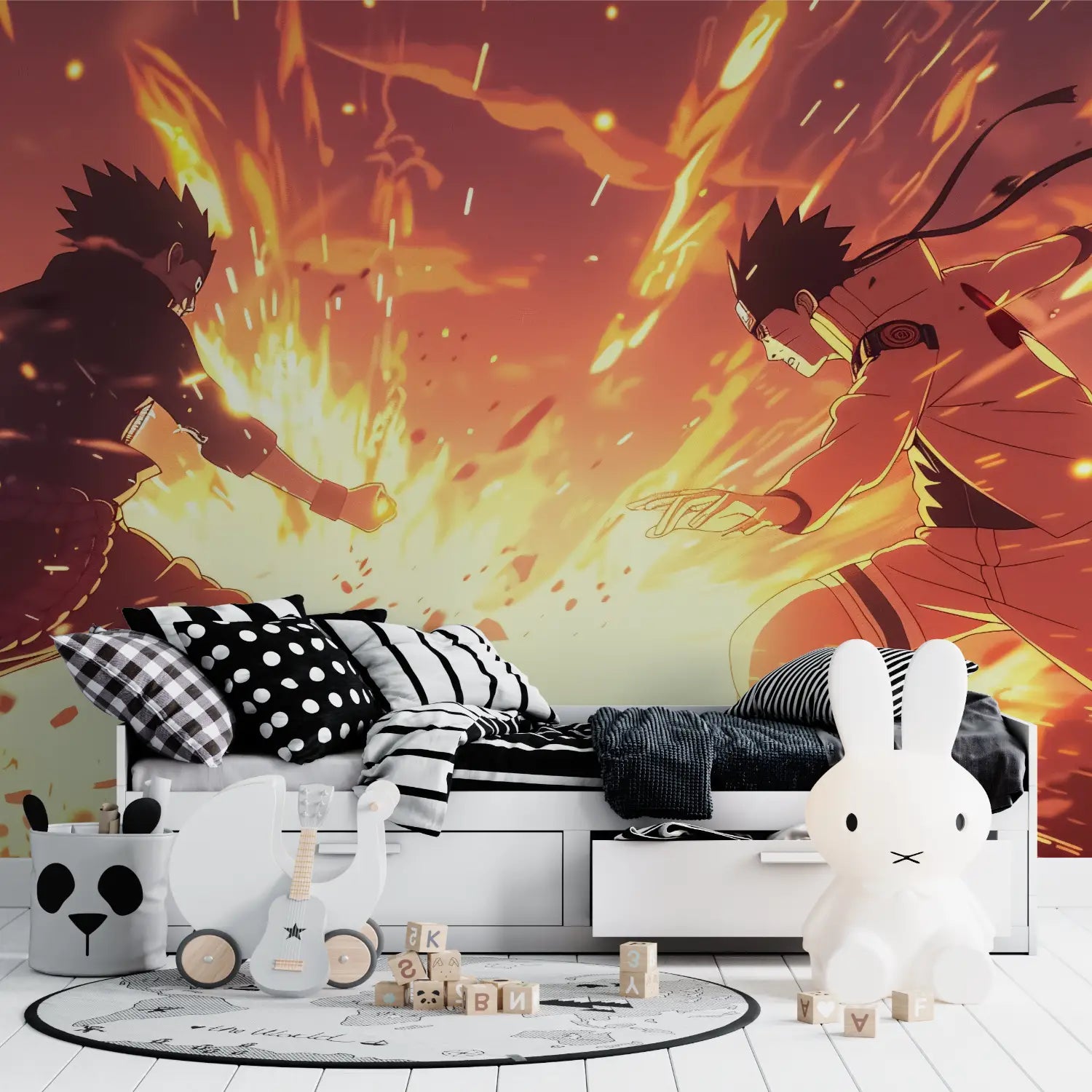 Fantasy Wallpaper - Fiery Battle