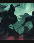 Japanese Wallpaper - Ninjas in the Shadows