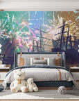 Landscape Wallpaper - Fireworks and Shipwrecks