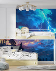Landscape Wallpaper - Storm over the Mountains