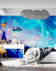 Landscape Wallpaper - Storm over the Mountains