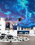 Landscape Wallpaper - Storm over the Mountains