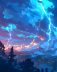 Landscape Wallpaper - Storm over the Mountains