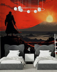 Mountain Wallpaper - Warrior at Sunset