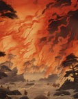 Japanese Wallpaper - Ancestral Fire