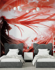 Japanese Wallpaper - Red Storm