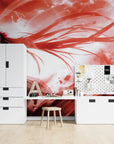 Japanese Wallpaper - Red Storm