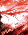 Japanese Wallpaper - Red Storm