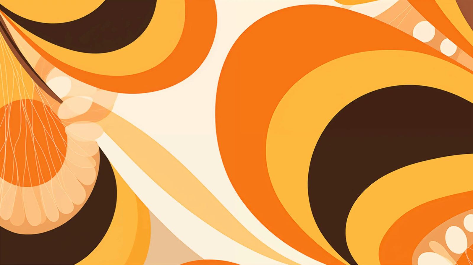 Retro Wallpaper - Vintage Spirals