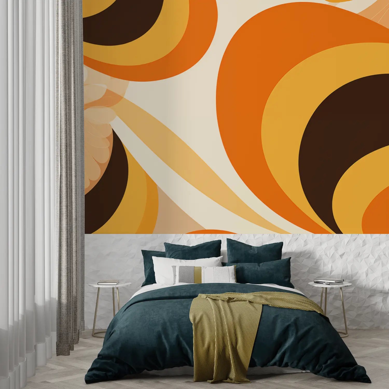 Retro Wallpaper - Vintage Spirals