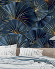 Japanese Wallpaper - Abstract and Golden Waves