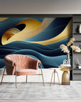 Geometric Wallpaper - Structured Fans