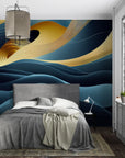 Geometric Wallpaper - Structured Fans