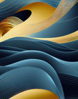 Geometric Wallpaper - Structured Fans