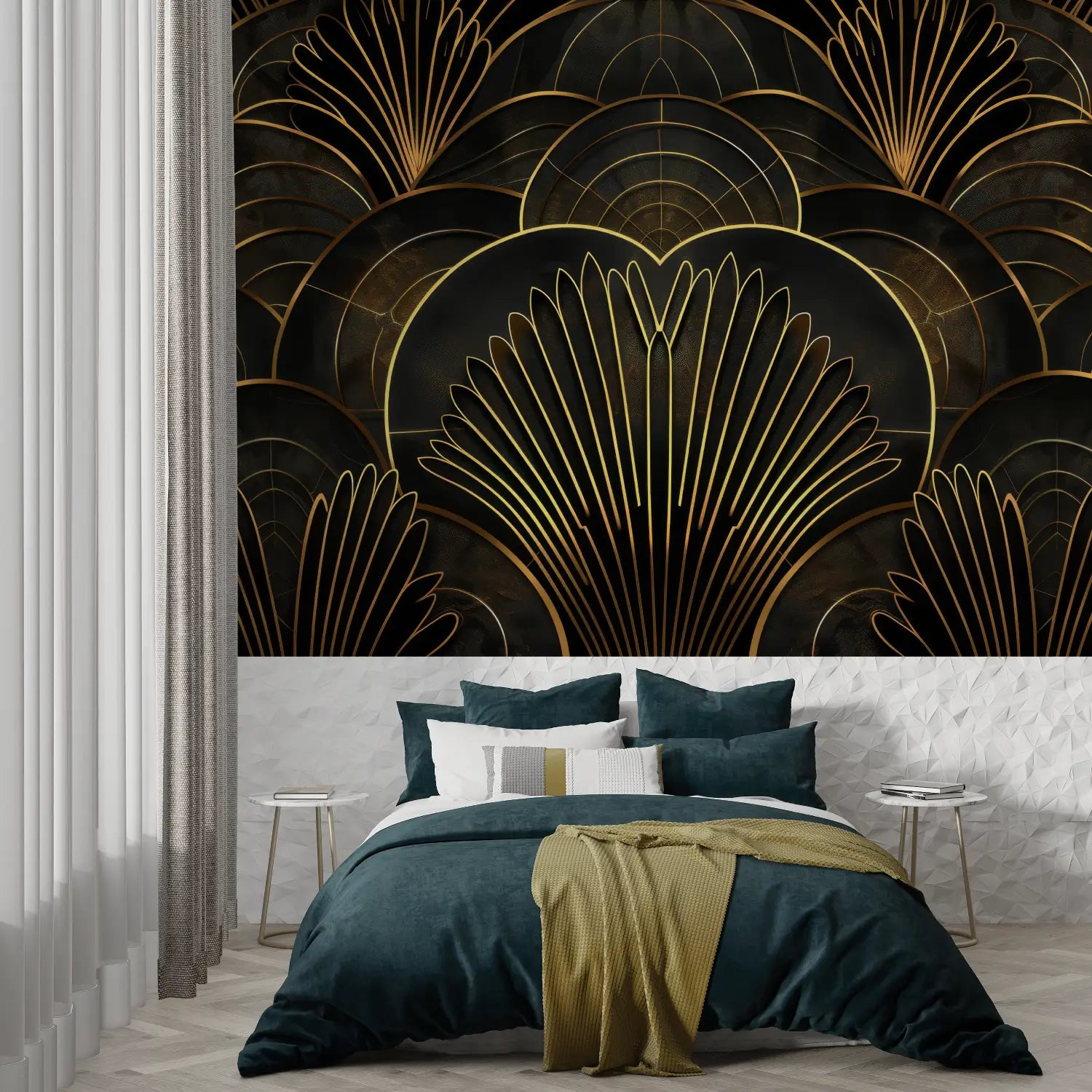 Art &amp; Deco Wallpaper - Geometric Harmony