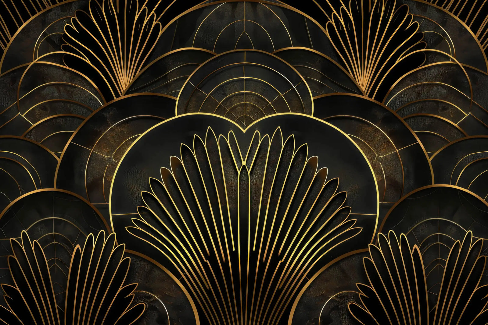 Art &amp; Deco Wallpaper - Geometric Harmony
