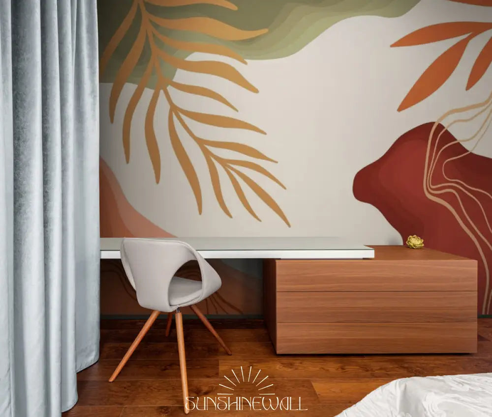 Papier Peint Art & Déco - Terracotta Tropical