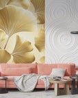 Art Deco Wallpaper - Precious Ginkgo