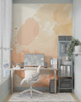 Floral Wallpaper - Amber Botanical Watercolor