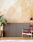 Floral Wallpaper - Amber Botanical Watercolor
