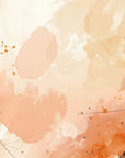 Floral Wallpaper - Amber Botanical Watercolor