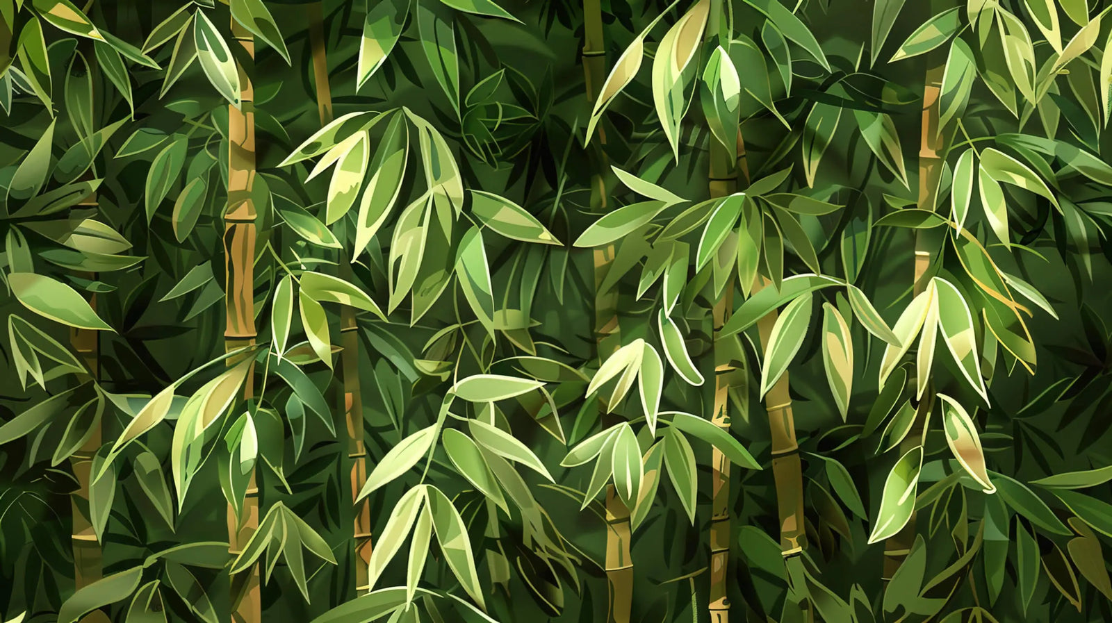 Forest Wallpaper - Lush Bamboo