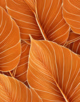Papier Peint Feuillage - Feuilles Texturées