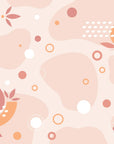 Art Deco Wallpaper – Graphic Pears and Powder Circles